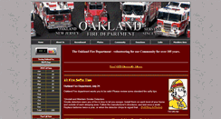 Desktop Screenshot of oaklandfd.org